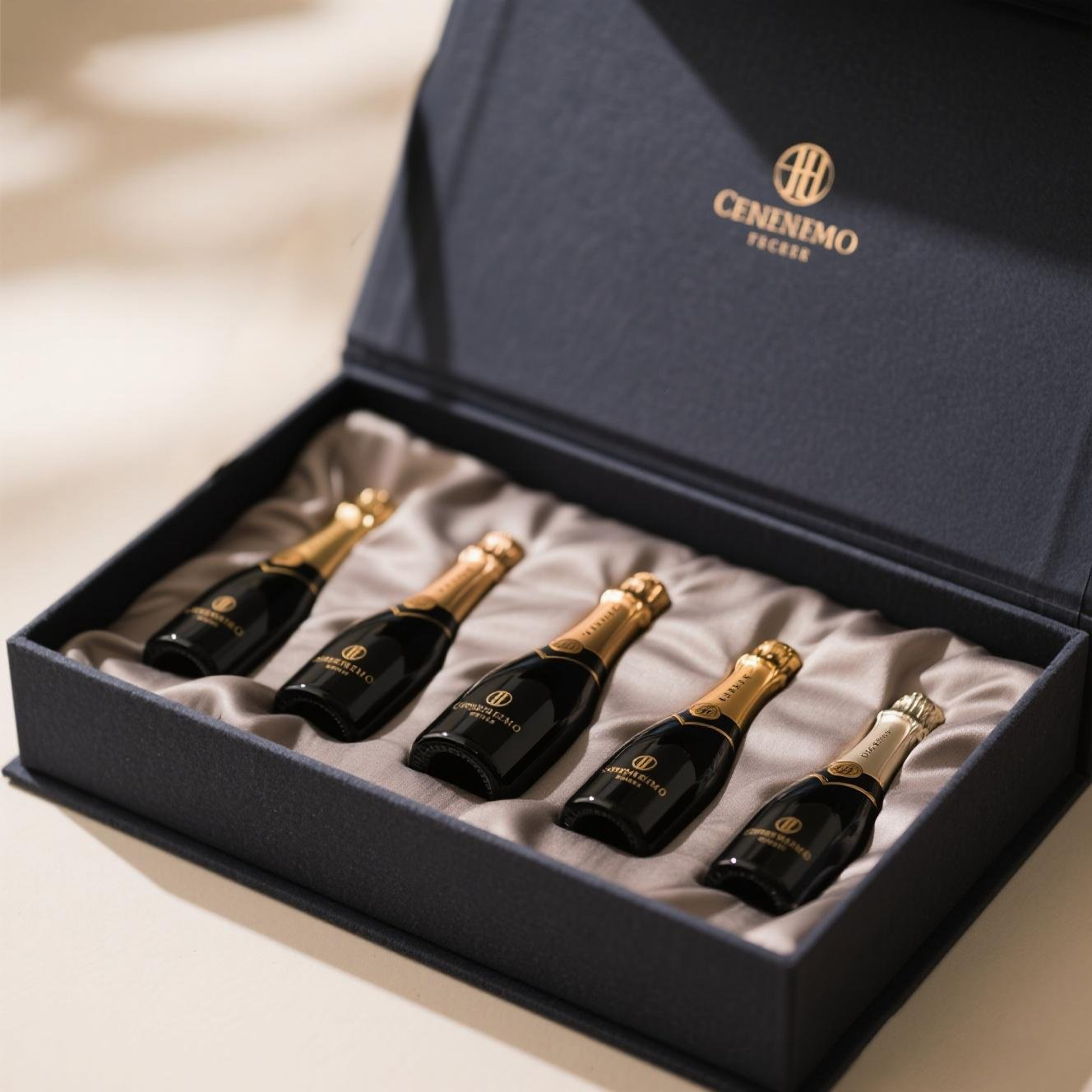 Custom Luxury Perfume Bottle Packaging Magnetic Book Shaped Paper Box